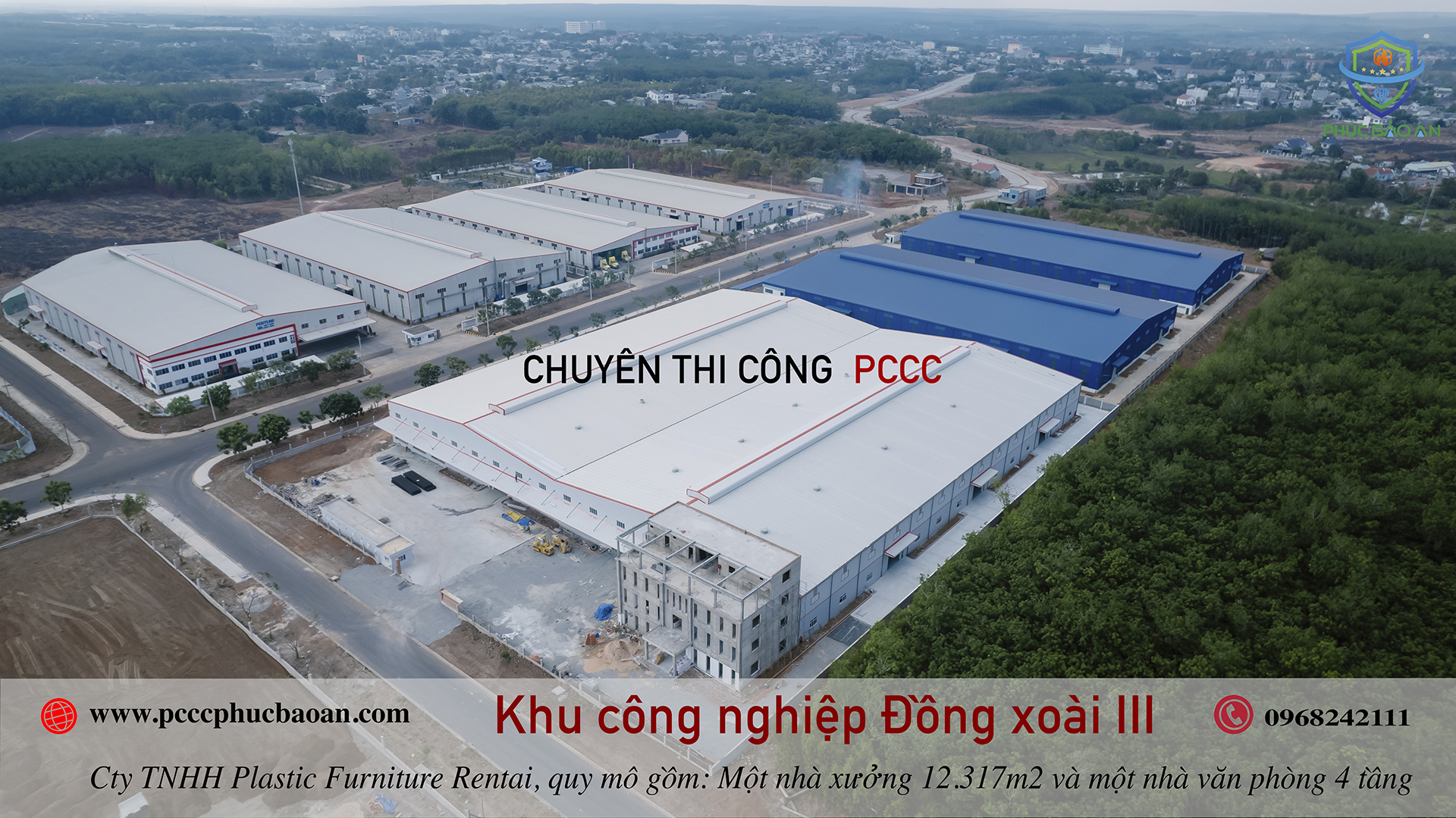 Nghiệm thu công trình PCCC Khu Công Nghiệp Đồng Xoài III